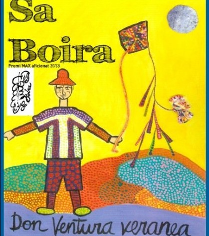 Cartel de la obra de 'Don Ventura veranea' de la compañía Sa Boira
