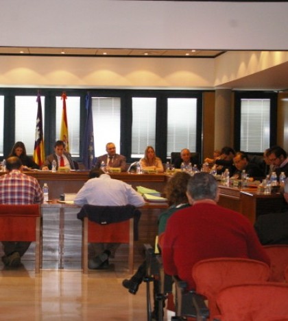 Un momento de la sesión plenaria celebrada el jueves 28 de noviembre en el Ayuntamiento de Calvià